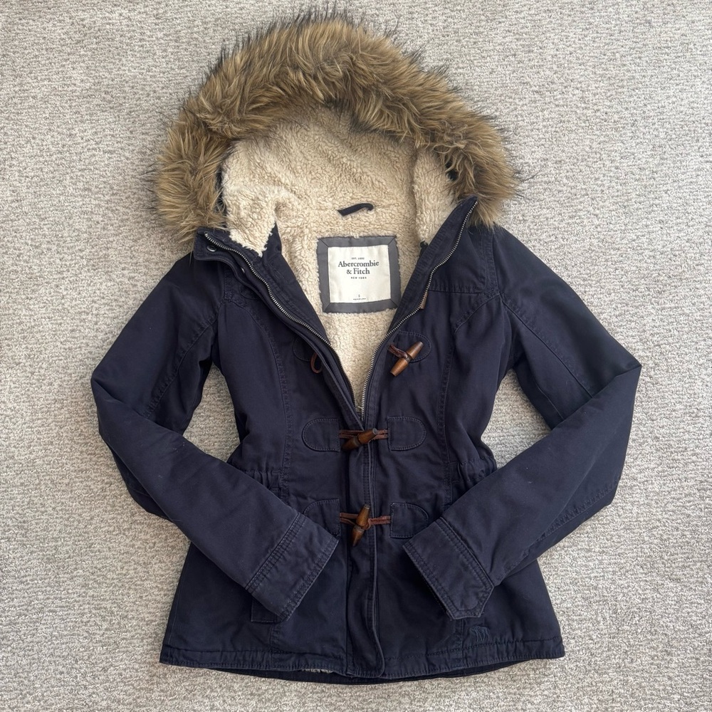 Vintage Abercrombie - Blue Cotton Anorak Size S
